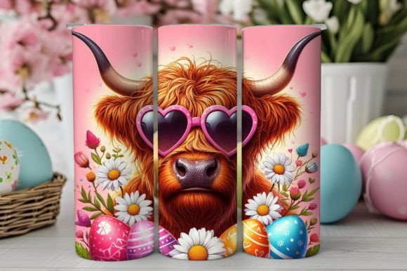 3d Easter Animals Tumbler Wrap: Elevate Your Spring Sublimation Projects