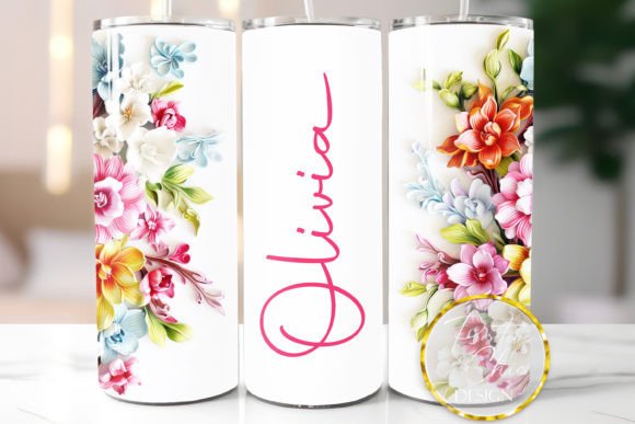 3D Flowers Sublimation Tumbler Wrap PNG: A Practical Guide for Creators