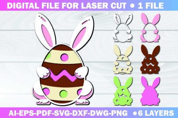 Crafting Depth: 3D Easter Paper Cut SVGs