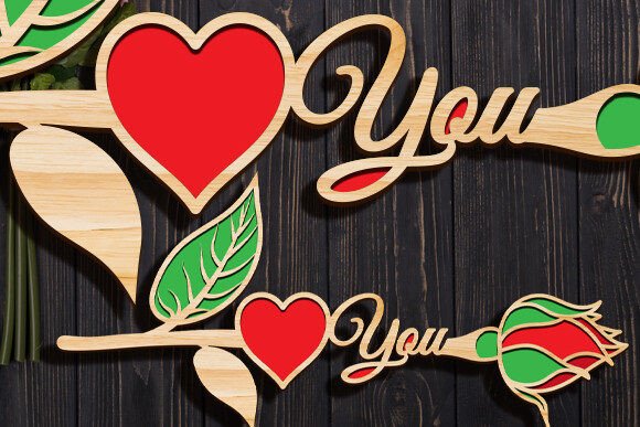 Crafting Elegance: 3D Wood Rose Laser Cut SVG