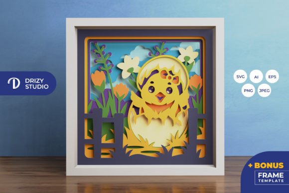 Creating Depth and Light: A Practical Guide to the Chick Hatching 3D Shadow Box