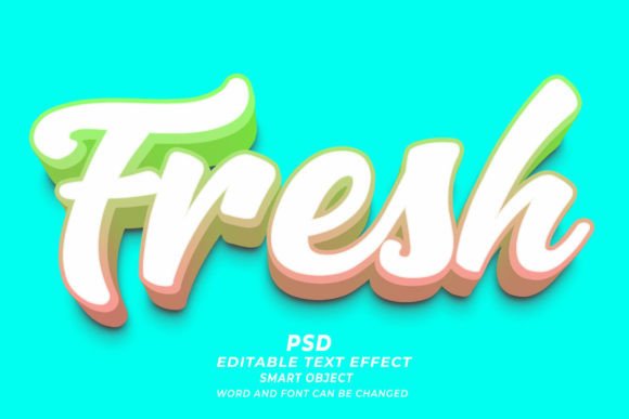 Evaluating Fresh PSD 3D Editable Text Effects for Design Workflows