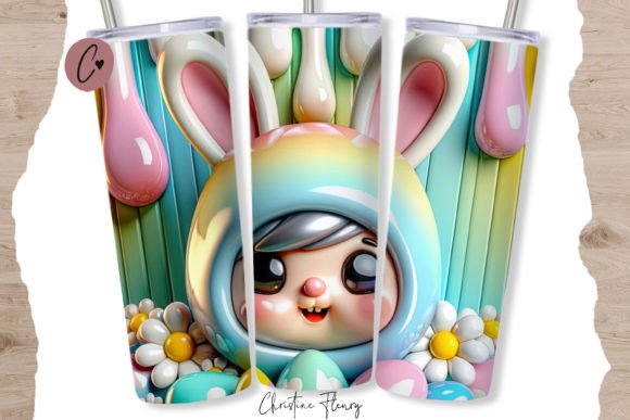 Mastering the 3D Cute Easter Gnome Tumbler Wrap PNG for Flawless Sublimation