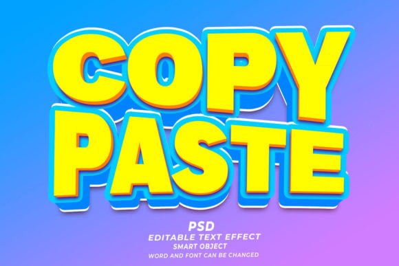 Mastering the Copy Paste PSD 3D Editable Text Effect for Instant Professional Design