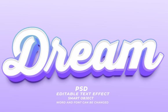 Mastering Visual Impact with Dream PSD 3D Editable Text Effect