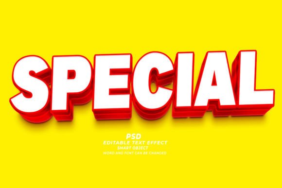 Mastering Visual Impact with Spical PSD 3D Editable Text Effect