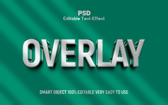 Overlay 3D Editable Text Effect Style: Elevating Your Visual Communication