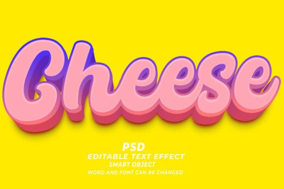 Strategic Visual Communication with Chesse PSD 3D Editable Text Effect