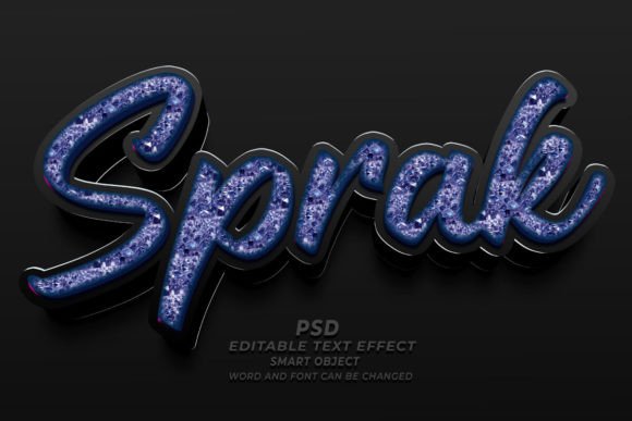 Unlocking Professional Design with Sprark PSD 3D Editable Text Effect